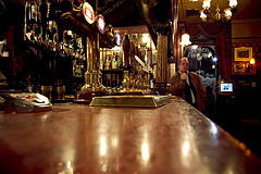 British Chancelor of the Exchequer, Alistar Darling, Banned From UK Pubs.