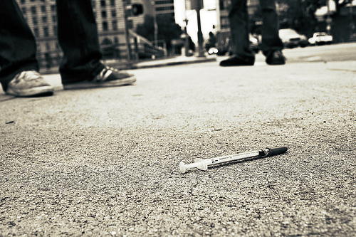 Ex Cops Rally Over Vancouver Safe Injection Clinic