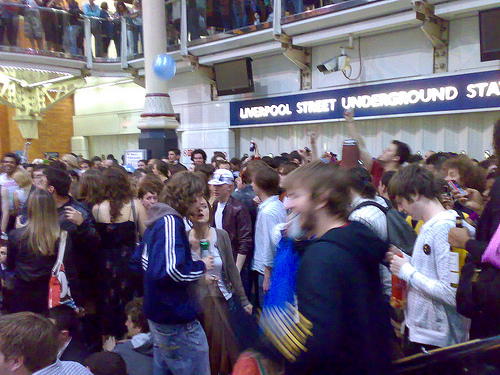 Drunken "Booze Ban" Party in London Subway Causes 50 Assaults and 17 Arrests