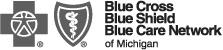 BlueCross BlueShield of Michigan logo